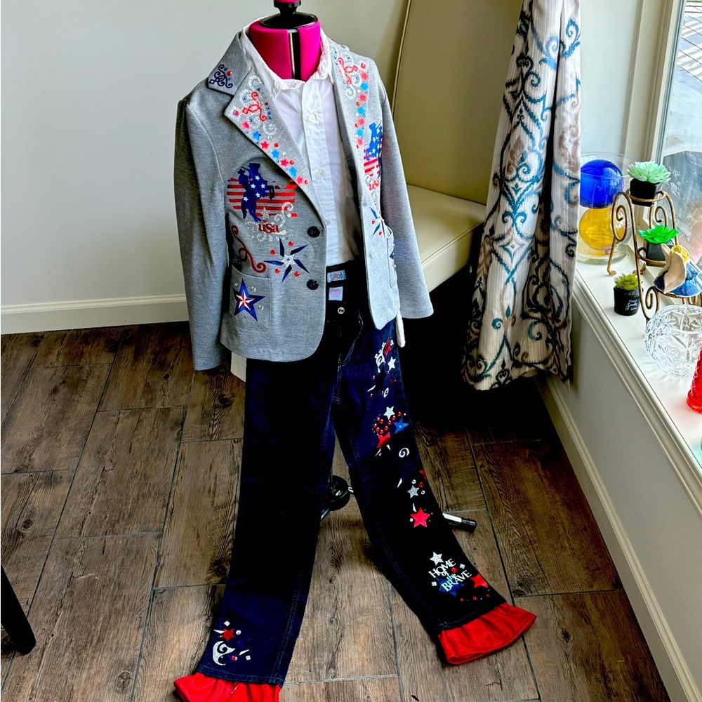 Girl’s Rodeo Queen Interviewew Outfit